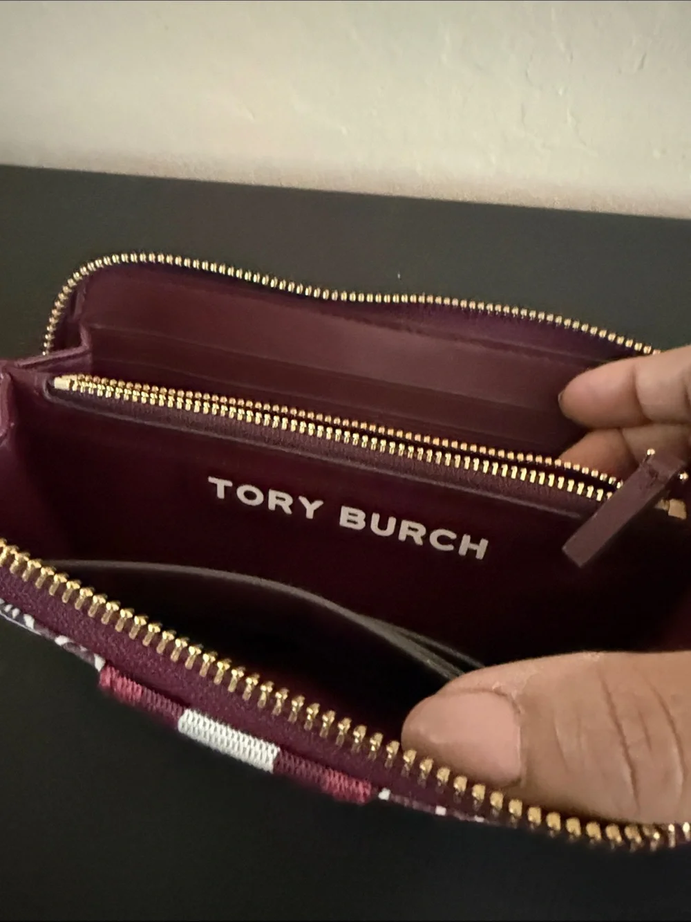 Tory Burch burgundy #geminilink